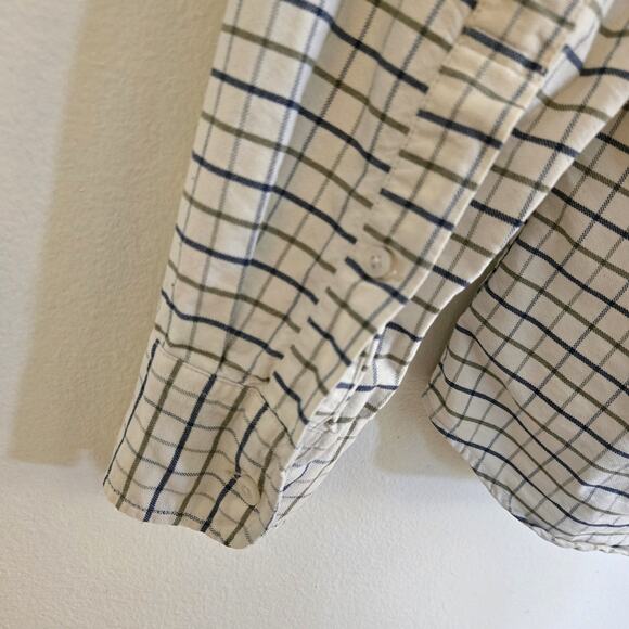J. Crew Plaid Check Size S Oxford Slim Button Down Dress Shirt - Picture 5 of 7